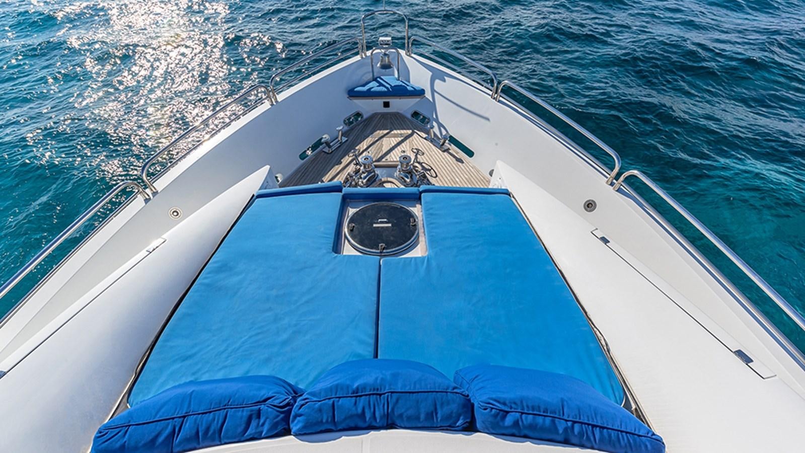 a boat on the water aboard KEFI Yacht for Sale