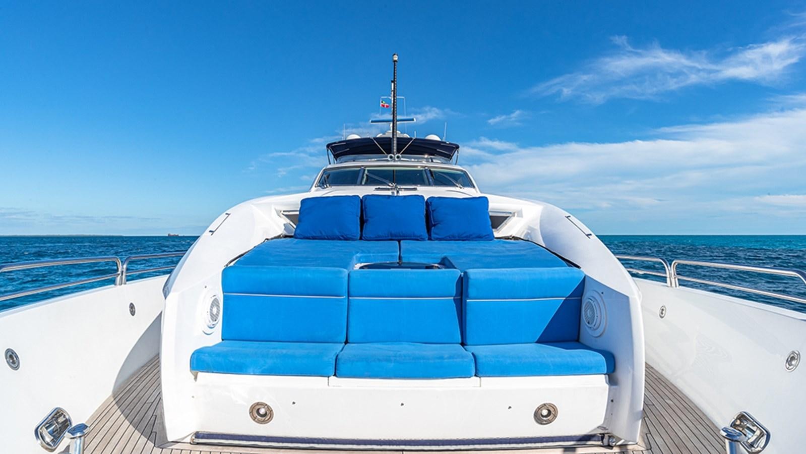a boat on the water aboard KEFI Yacht for Sale
