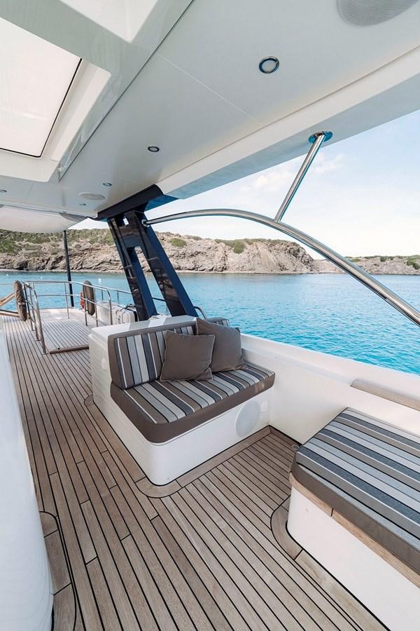 a boat on the water aboard LAS NINAS Yacht for Sale