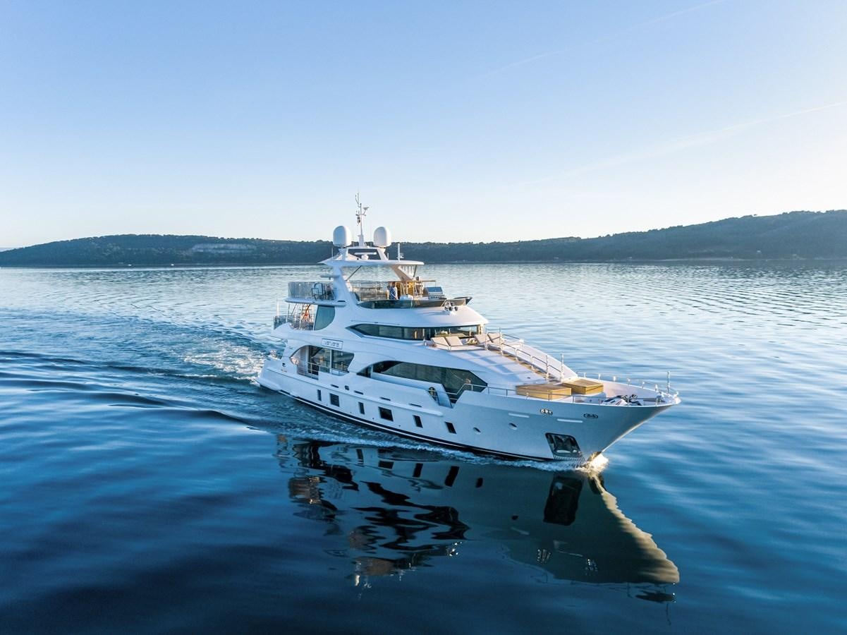 a boat on the water aboard VARVARA Yacht for Sale