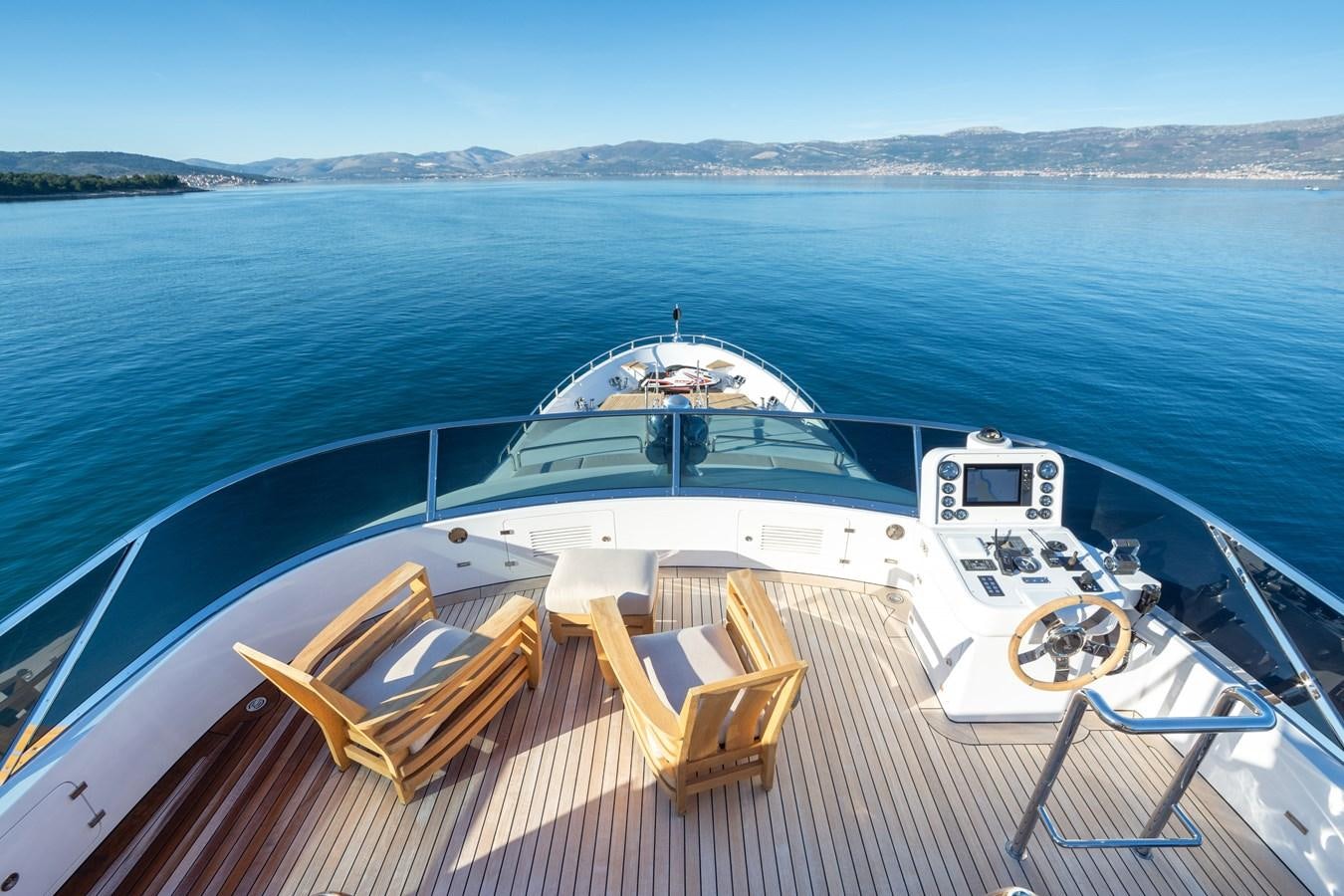 a boat on the water aboard VARVARA Yacht for Sale