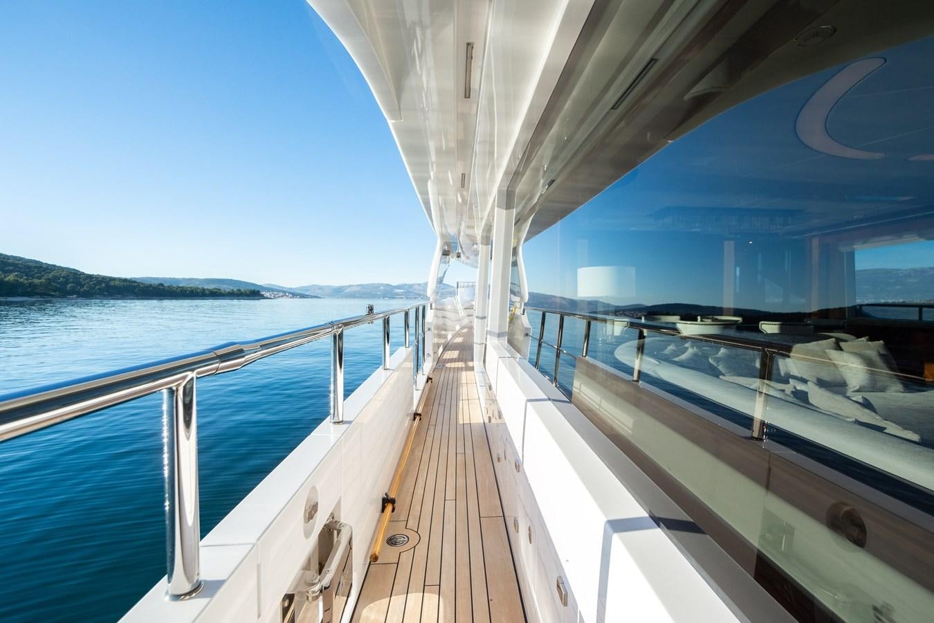 a boat on the water aboard VARVARA Yacht for Sale