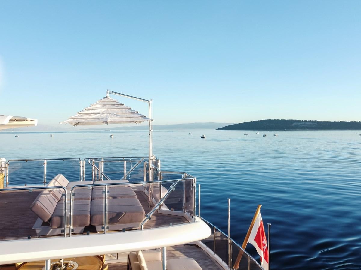 a boat on the water aboard VARVARA Yacht for Sale