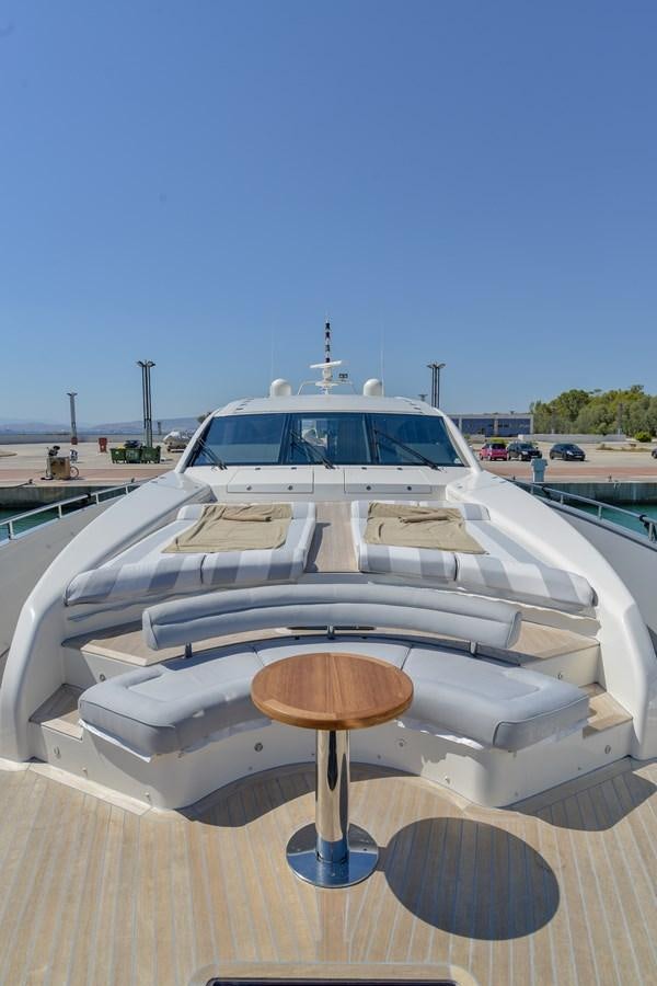 a boat on a dock aboard SUN ANEMOS Yacht for Sale