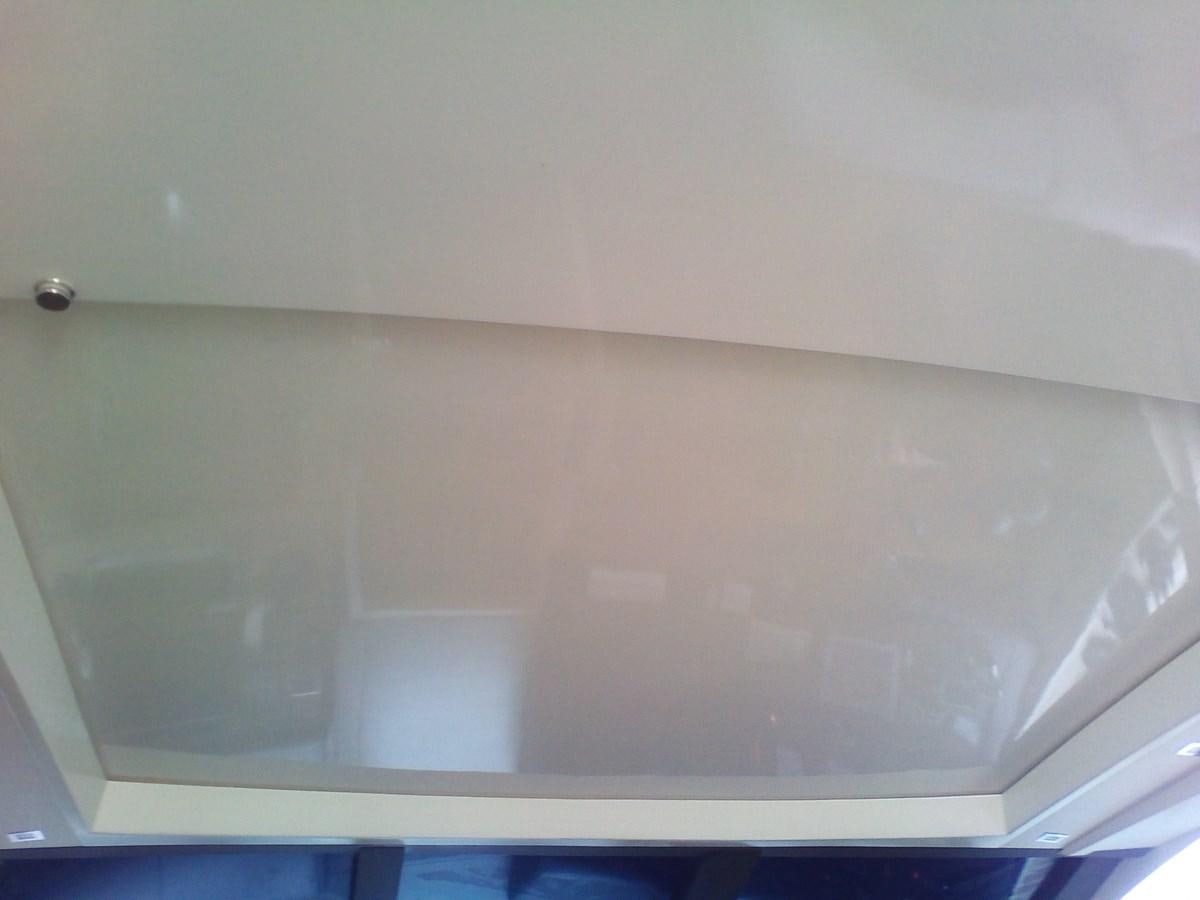 a white ceiling with a light aboard SUN ANEMOS Yacht for Sale