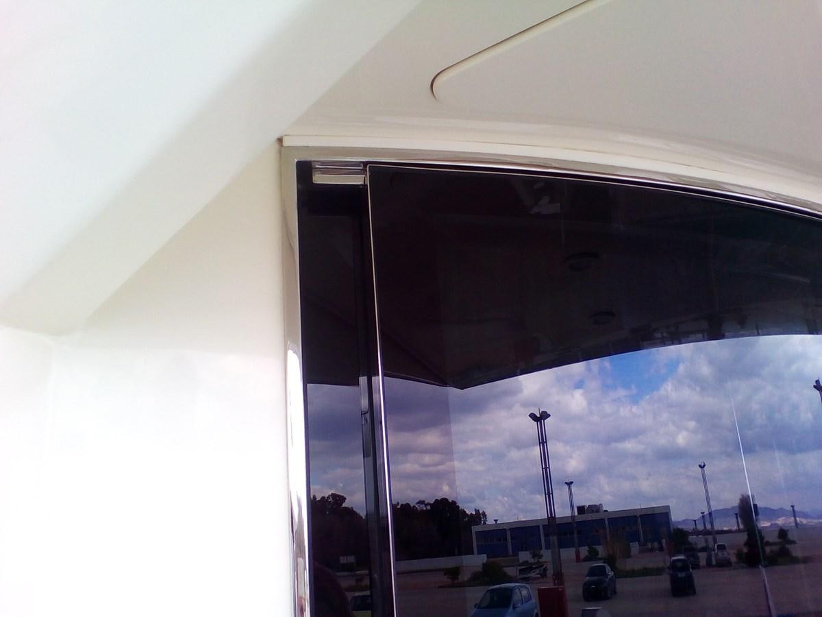 a large building with a lot of windows aboard SUN ANEMOS Yacht for Sale