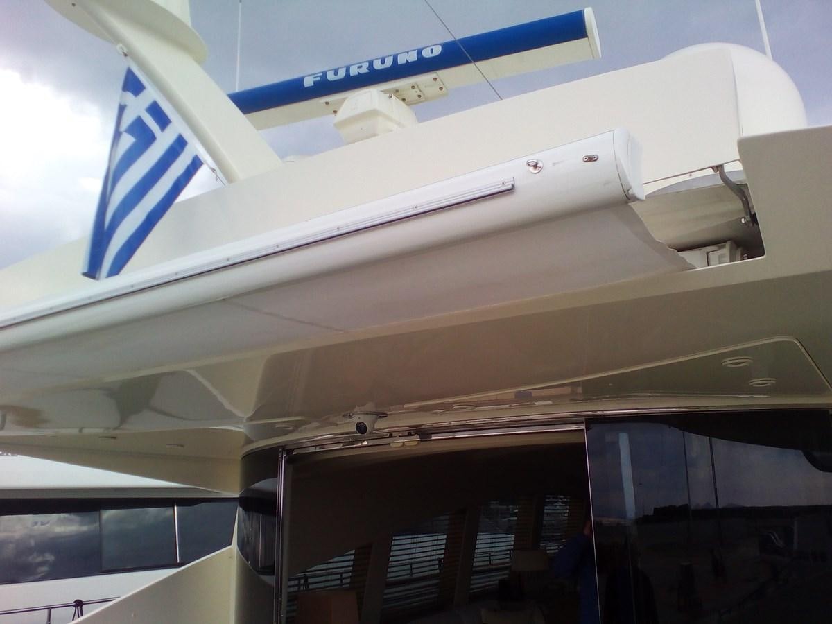 a close-up of a plane aboard SUN ANEMOS Yacht for Sale