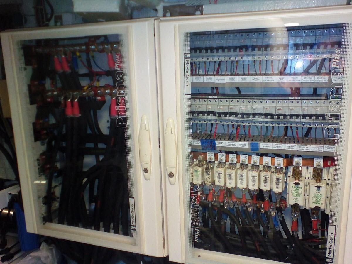 a display of a store aboard SUN ANEMOS Yacht for Sale