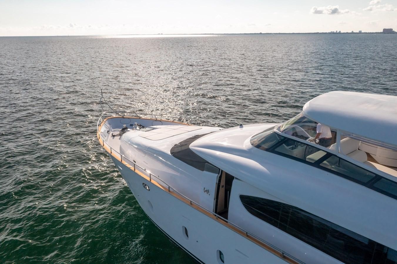a boat in the water aboard DOMINIC Yacht for Sale