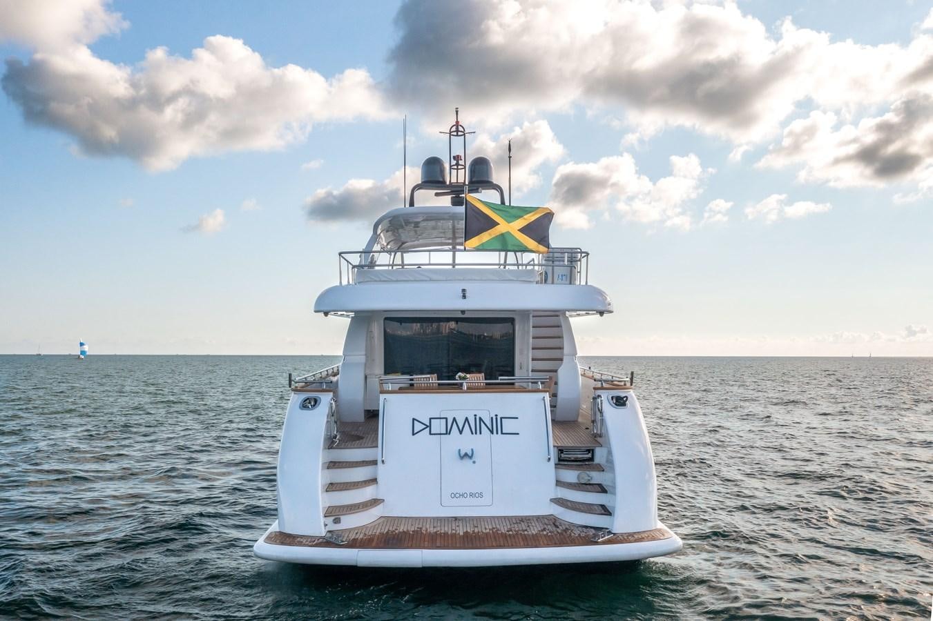 a boat in the water aboard DOMINIC Yacht for Sale