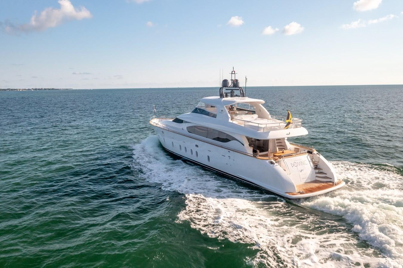 a boat on the water aboard DOMINIC Yacht for Sale