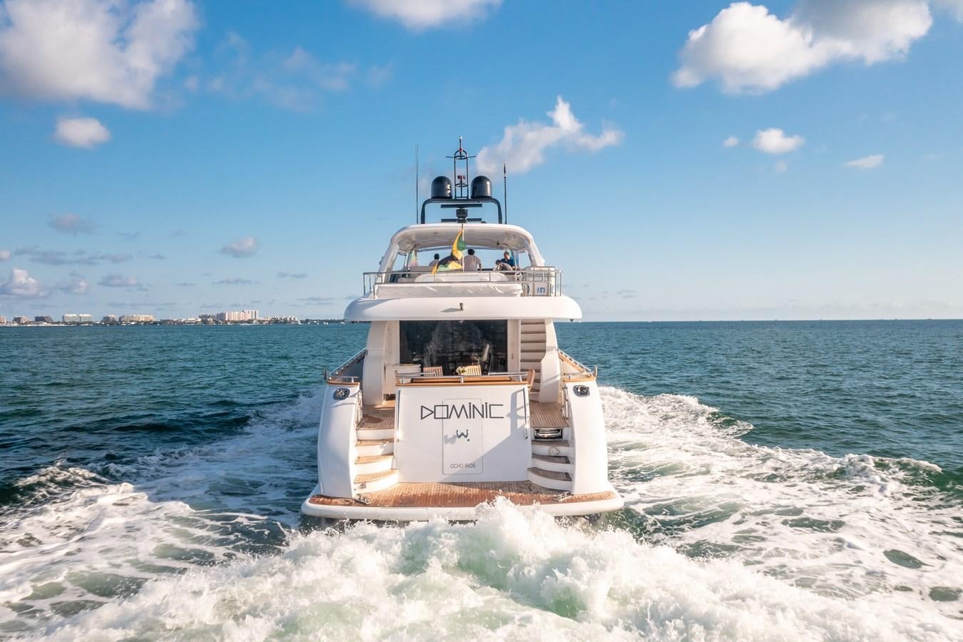 a boat on the water aboard DOMINIC Yacht for Sale
