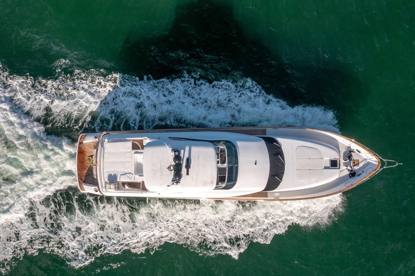 a boat in the water aboard DOMINIC Yacht for Sale