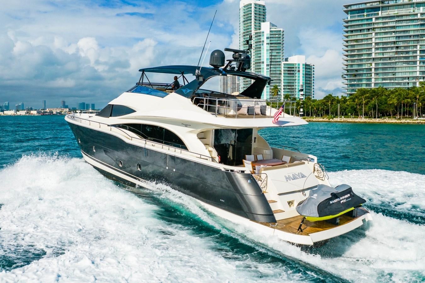 a boat on the water aboard MAYA Yacht for Sale