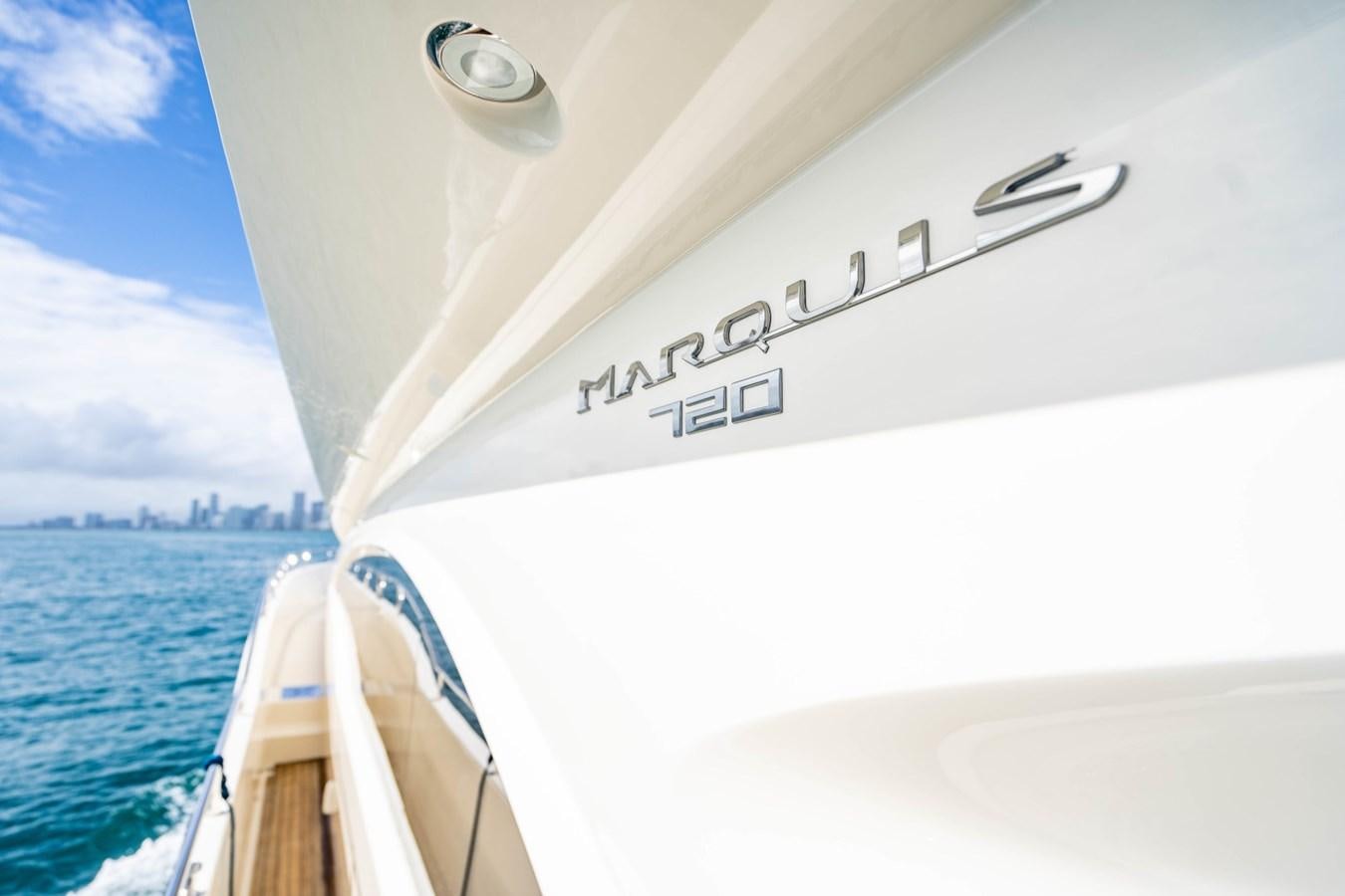 the front of a boat aboard MAYA Yacht for Sale