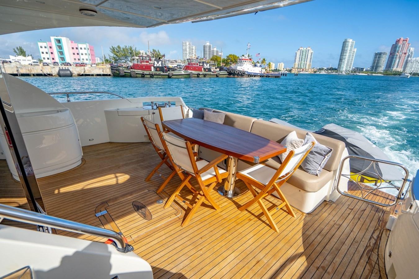a boat on the water aboard MAYA Yacht for Sale