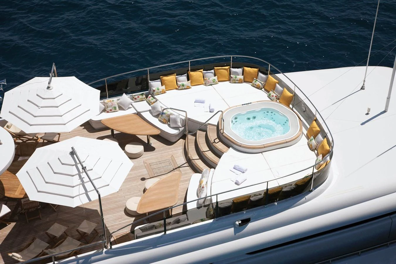 a boat on the water aboard BARON TRENCK Yacht for Charter