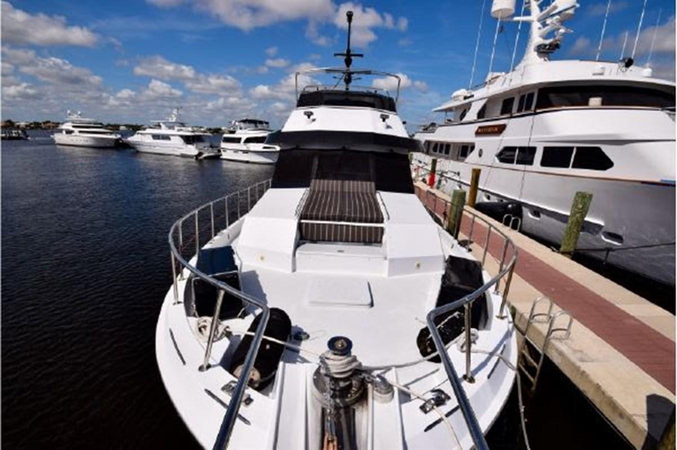 a group of boats in a harbor aboard MAC LL Yacht for Sale