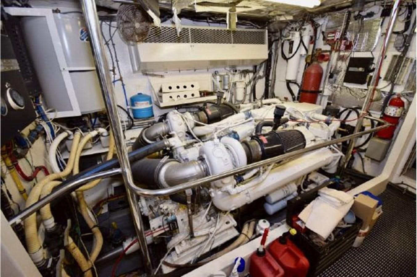 a large machine with wires aboard MAC LL Yacht for Sale