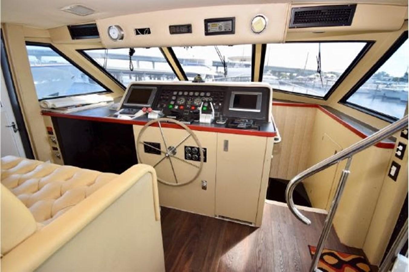 a boat with a desk and a bed aboard MAC LL Yacht for Sale