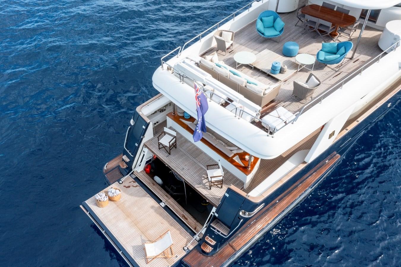 a boat on the water aboard BIM Yacht for Sale
