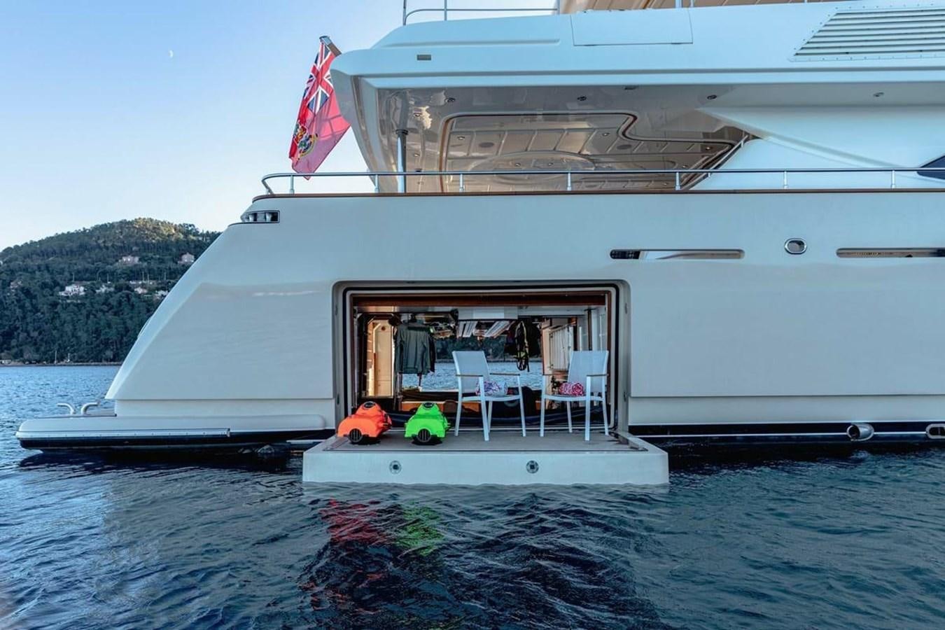 a boat on the water aboard AERO Yacht for Sale
