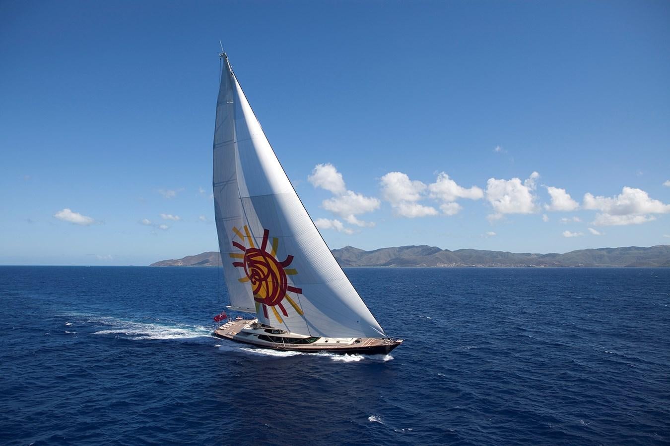 a sailboat on the water aboard TIARA II Yacht for Sale