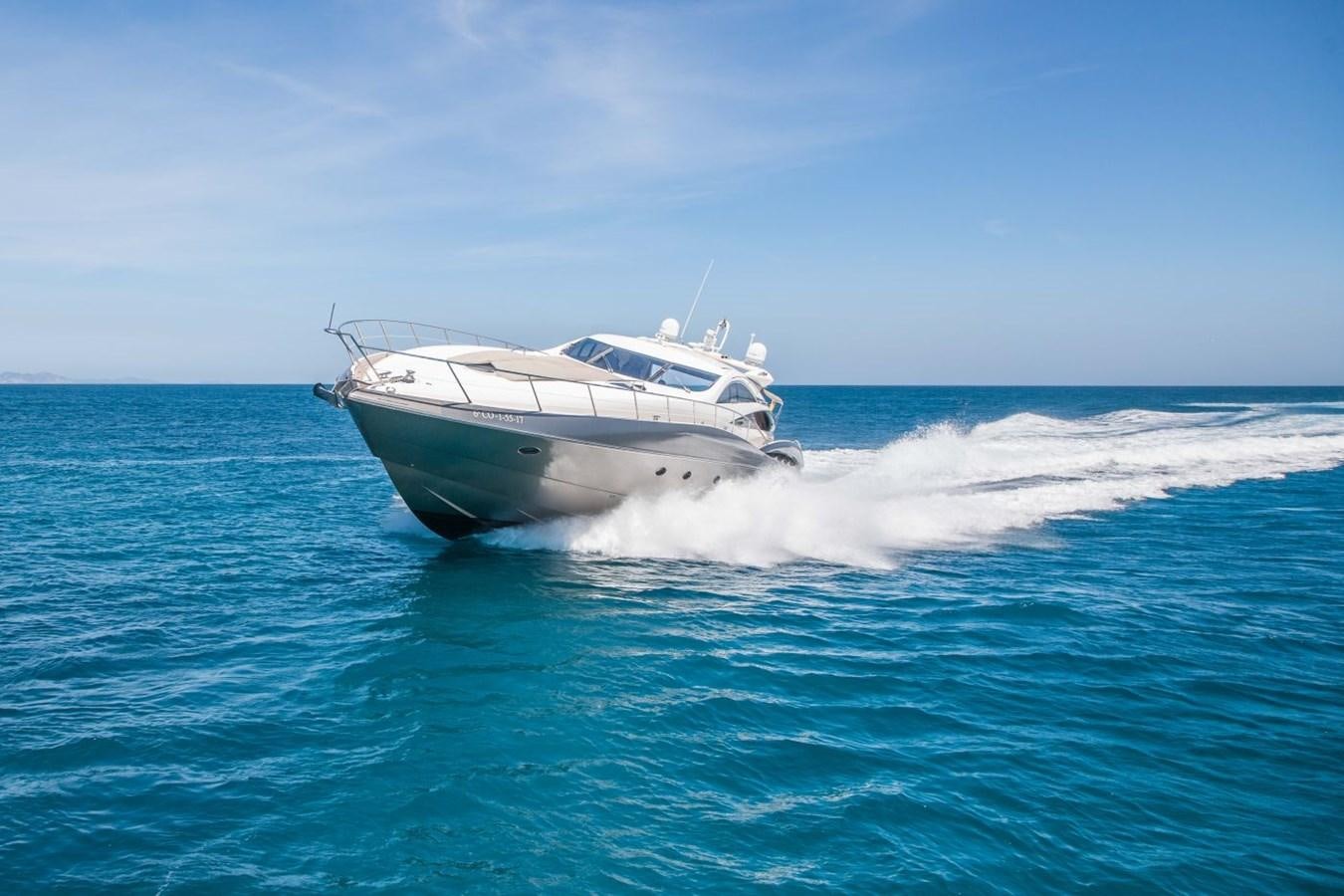 a boat on the water aboard LE CHIFFRE Yacht for Sale
