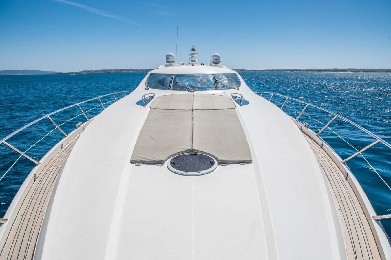 a boat on the water aboard LE CHIFFRE Yacht for Sale