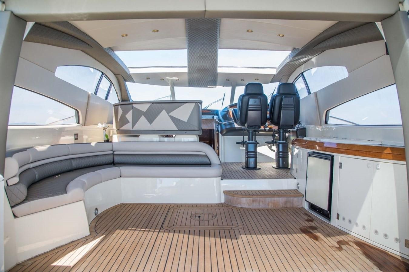 inside of a car aboard LE CHIFFRE Yacht for Sale