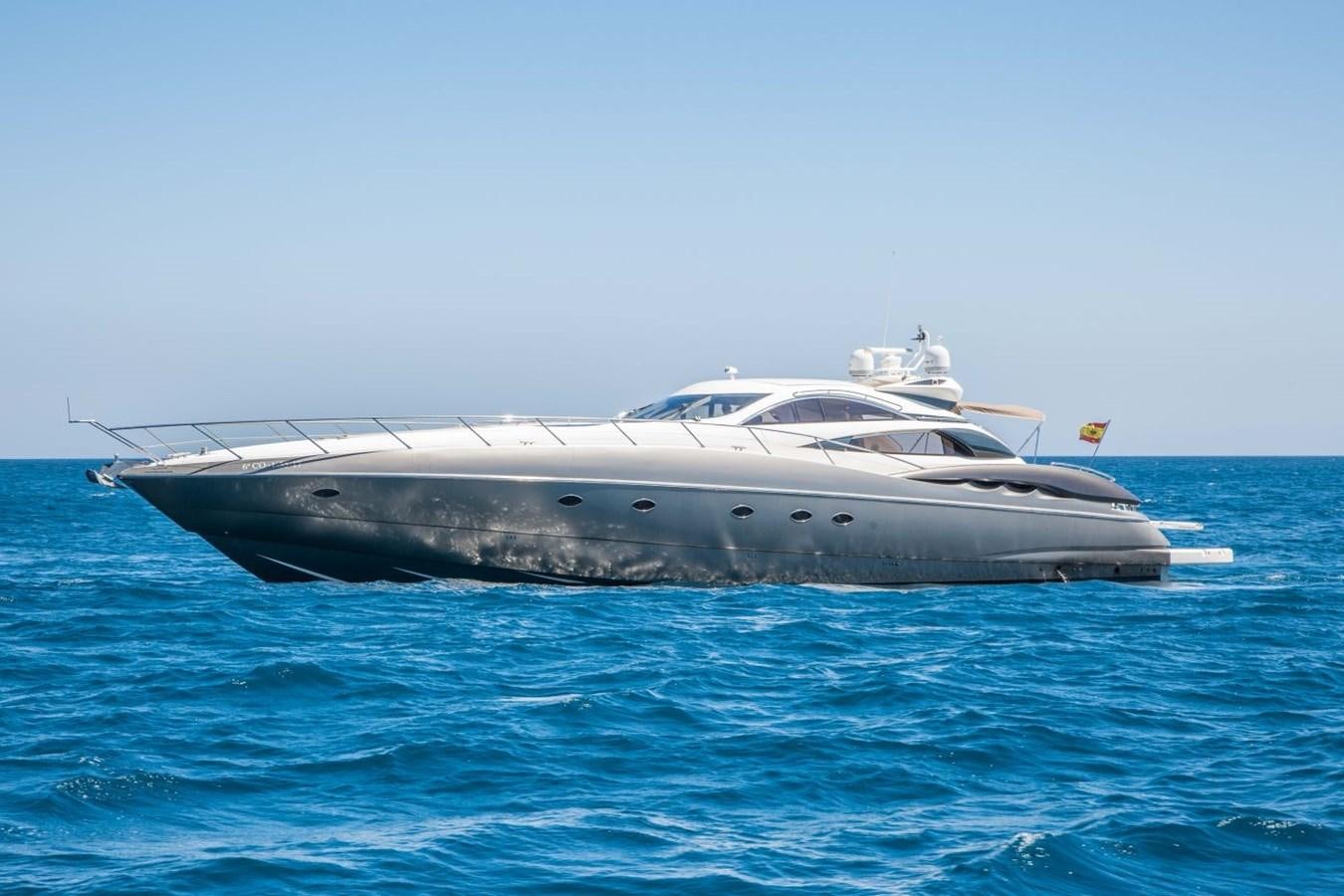 a boat in the water aboard LE CHIFFRE Yacht for Sale