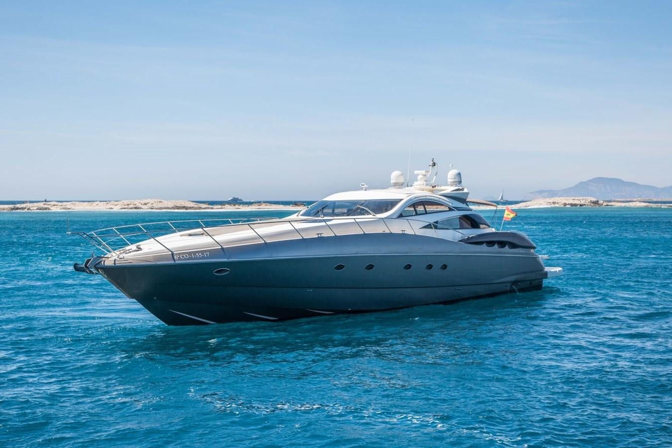 a boat in the water aboard LE CHIFFRE Yacht for Sale