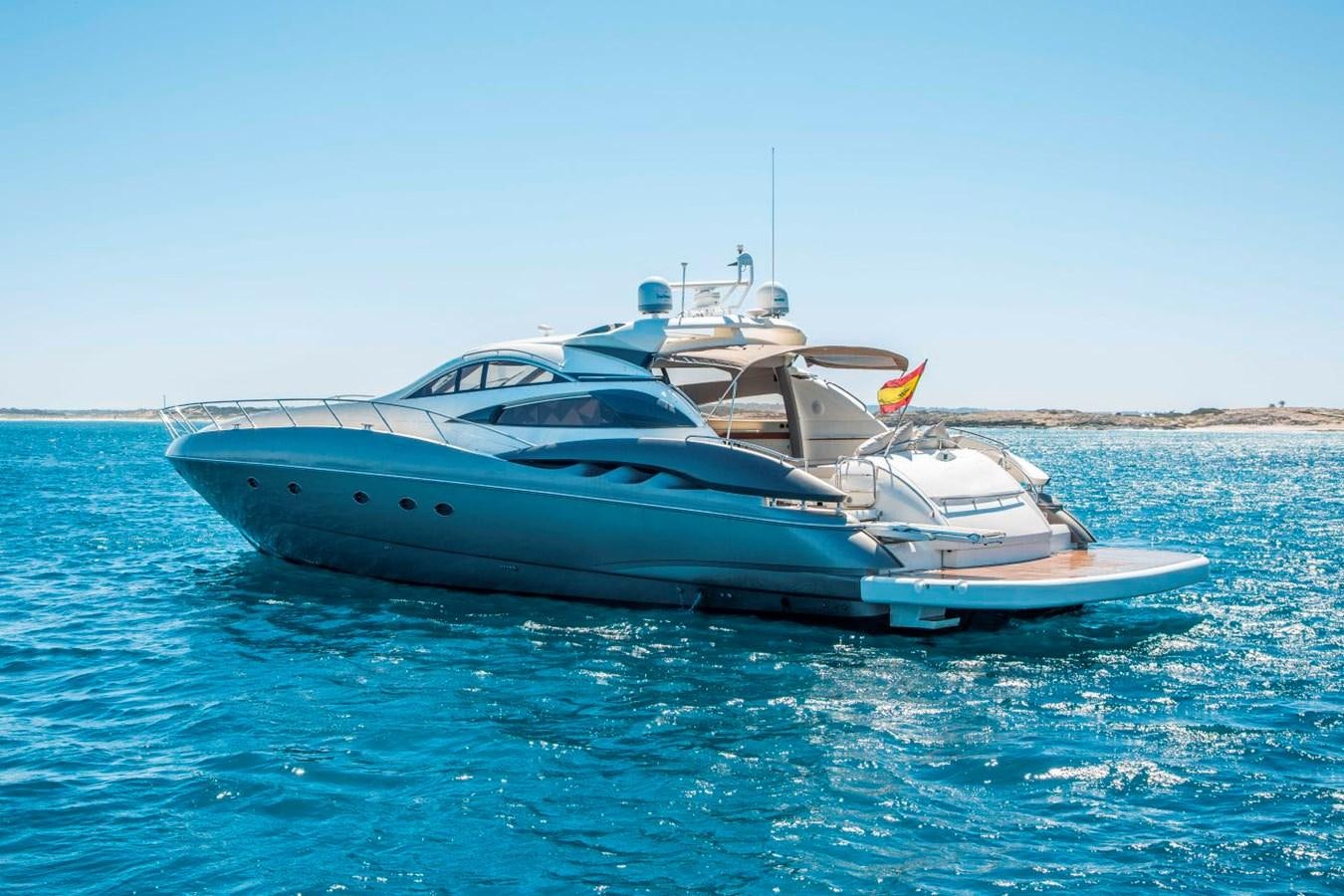 a boat on the water aboard LE CHIFFRE Yacht for Sale