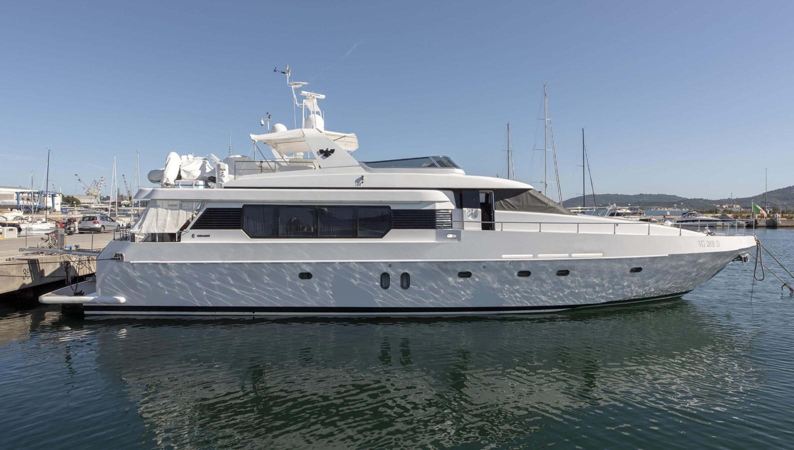 a boat docked at a pier aboard CODECASA DUE FALCO 24 Yacht for Sale