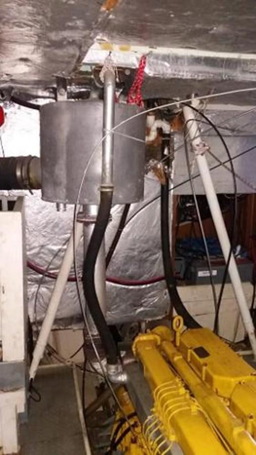 a machine with wires aboard 1998 CUSTOM SAILING YACHT Yacht for Sale