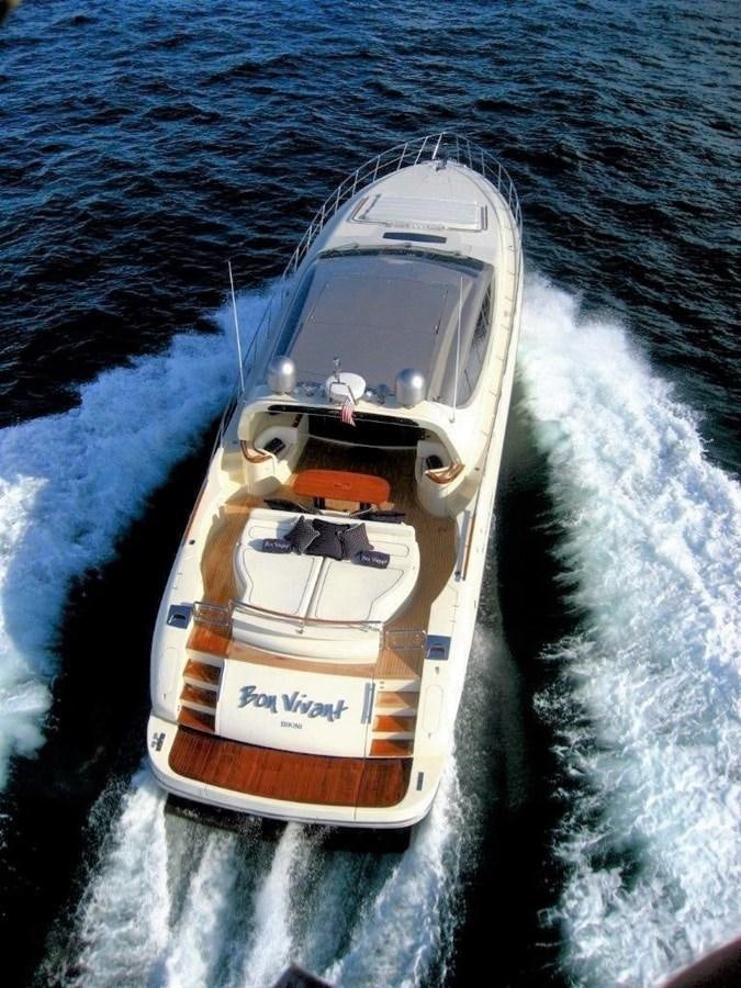 a boat on the water aboard BON VIVANT Yacht for Sale
