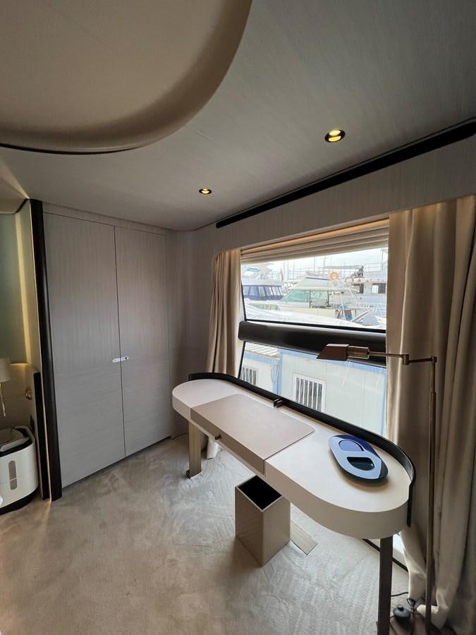 a toilet with a sink aboard QUEEN ANA Yacht for Sale