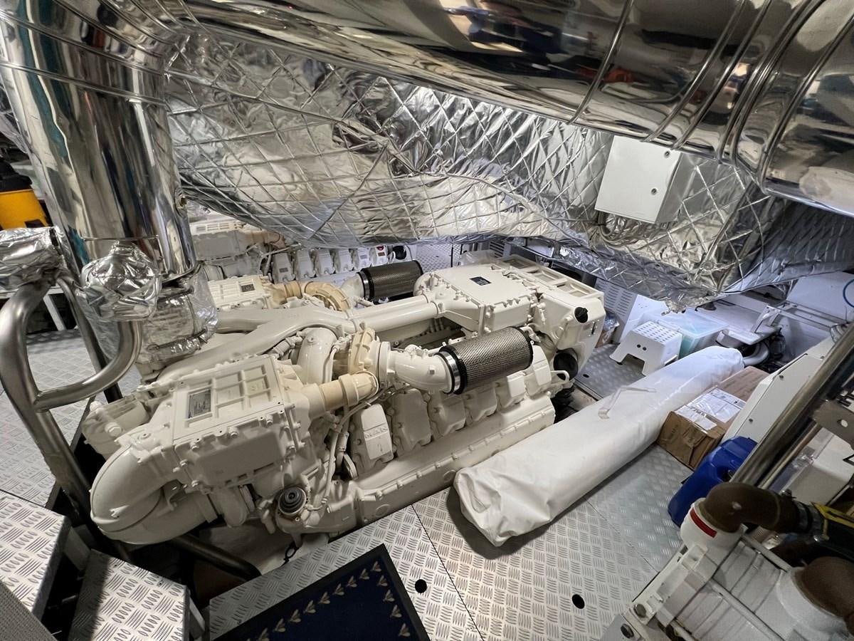 a large machine in a factory aboard QUEEN ANA Yacht for Sale