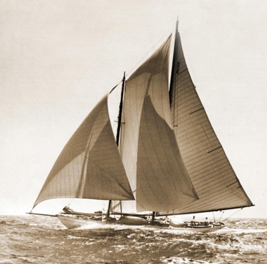 a sailboat on the water aboard CURLEW Yacht for Sale