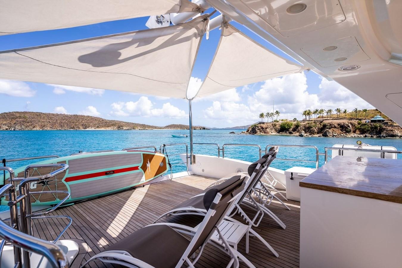 a boat on the water aboard Valere Yacht for Sale