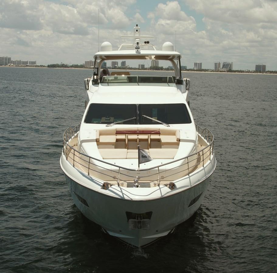 a large white boat in the water aboard Valere Yacht for Sale
