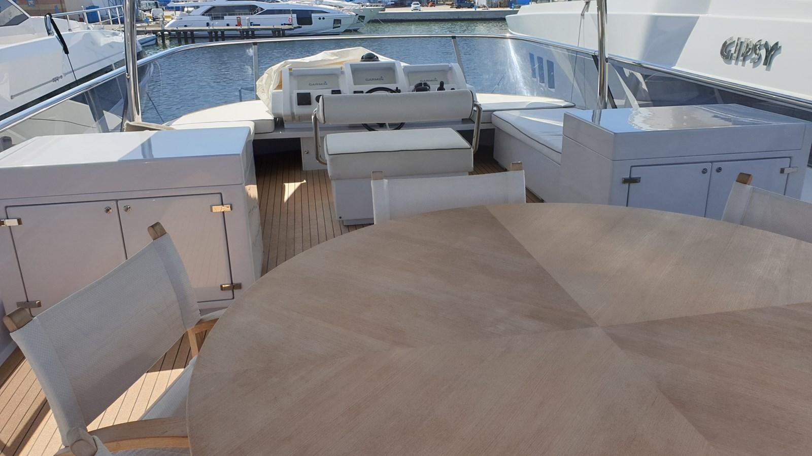 a boat on the water aboard VISIONARIA Yacht for Sale