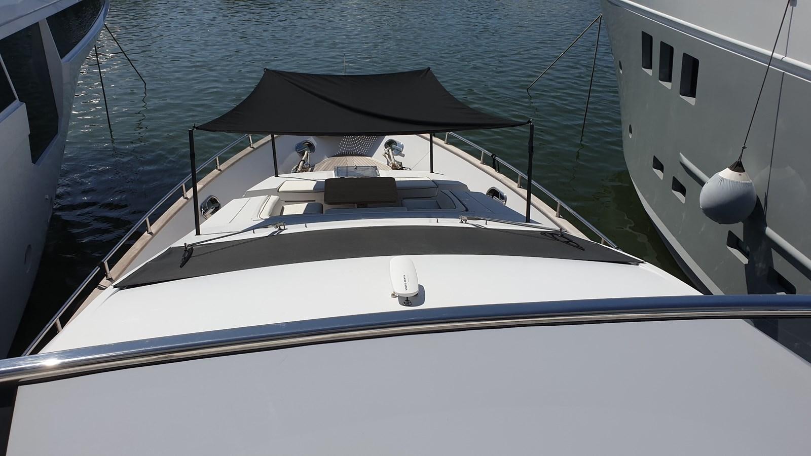 a boat on the water aboard VISIONARIA Yacht for Sale