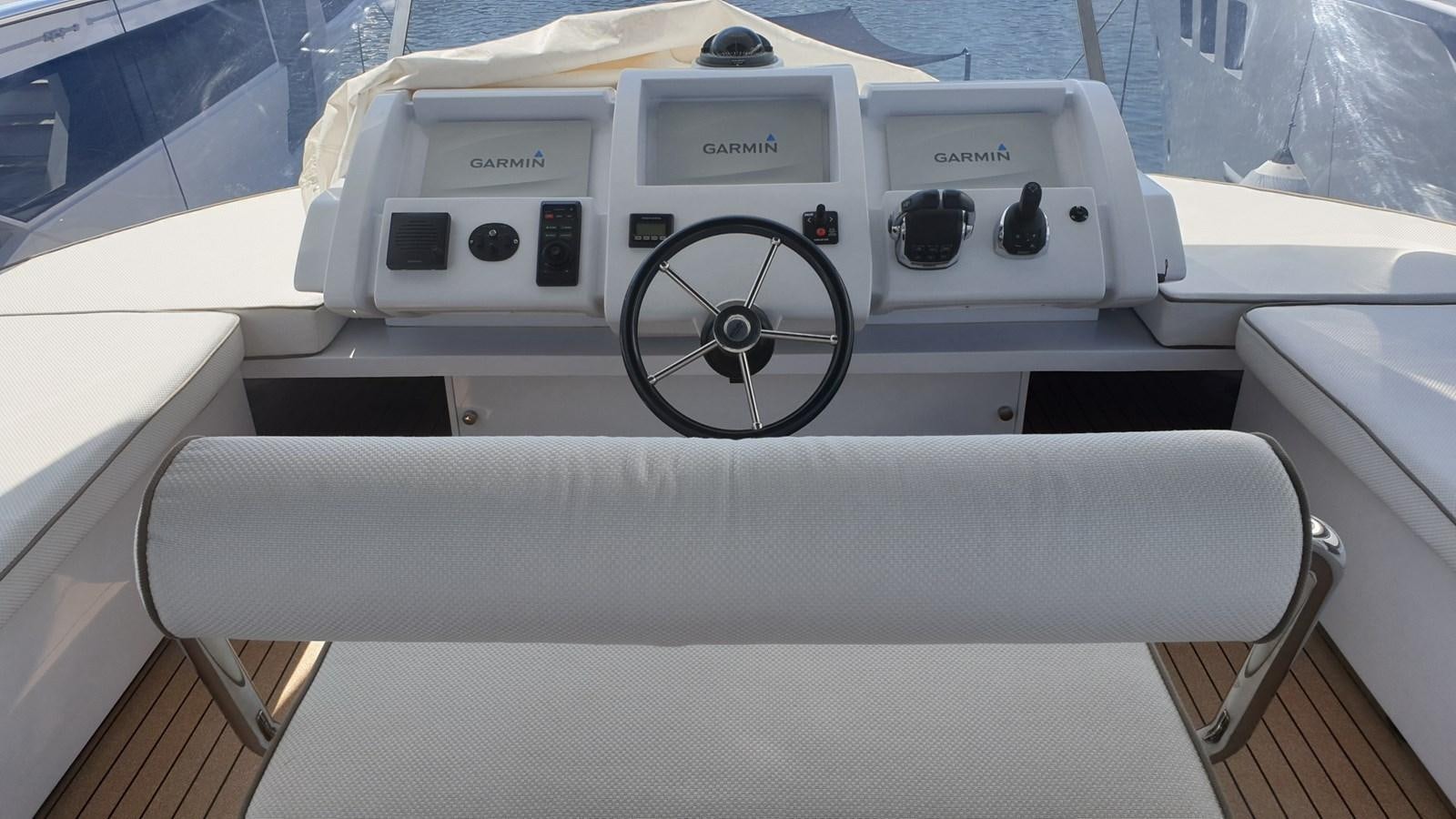 a white machine with buttons aboard VISIONARIA Yacht for Sale