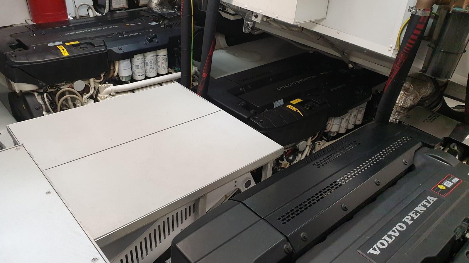 a close-up of a machine aboard VISIONARIA Yacht for Sale