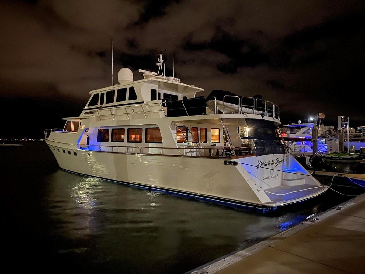 a boat in the water aboard BEACH TO BEACH Yacht for Sale