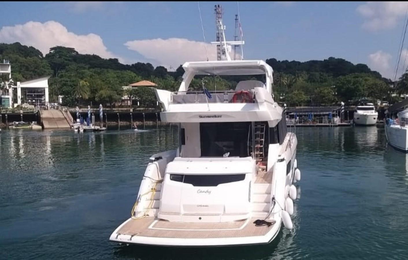 a boat in the water aboard CANDY Yacht for Sale