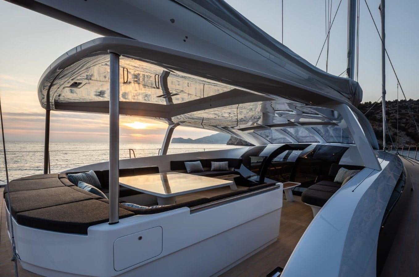 a boat on the water aboard ALICE Yacht for Sale