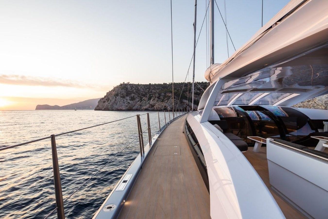 a boat on the water aboard ALICE Yacht for Sale