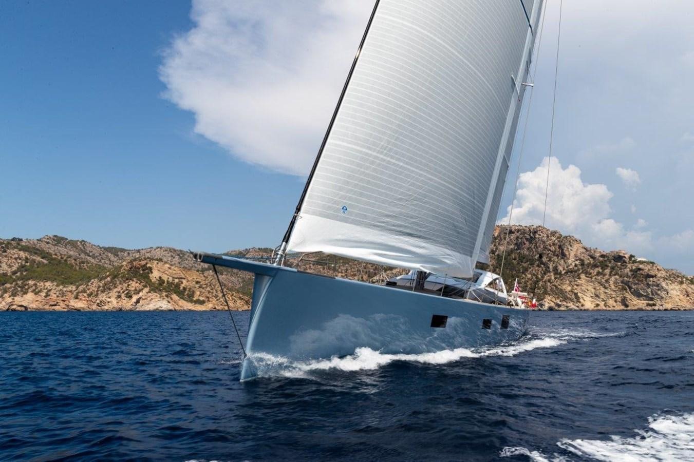 a sailboat on the water aboard ALICE Yacht for Sale